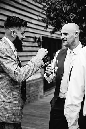 Sandhole Oak Barn Wedding Photography - Becky & Sam-715