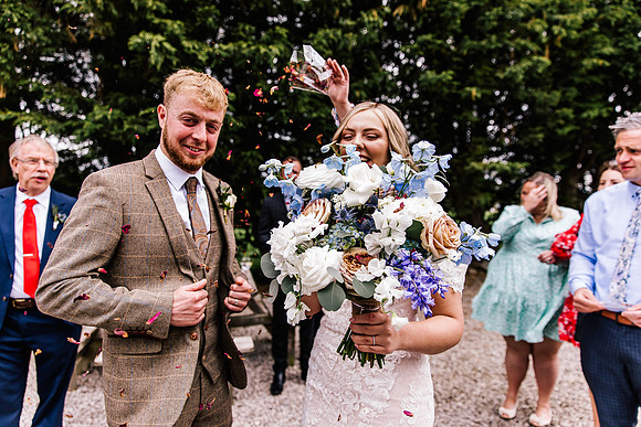 Alcumlow Wedding Barn Photography - Aimee & Mike-422