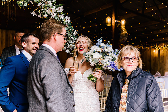 Alcumlow Wedding Barn Photography - Aimee & Mike-395