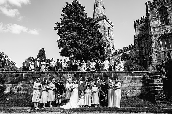 Manor House Hotel - Alsager Wedding - Louise & Jack-341