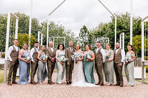 Alcumlow Wedding Barn Photography - Aimee & Mike-552