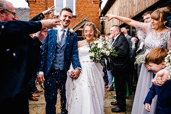 Hanbury Barn Wedding Photography - Hannah & Adam-390