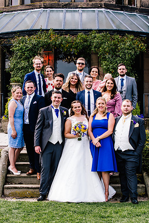 Rookery Hall Wedding Photography - Samantha & Simon-639