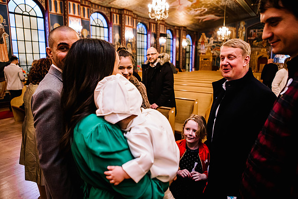 Greek Orthodox Cheristening - Staffordshire Event Photography-402