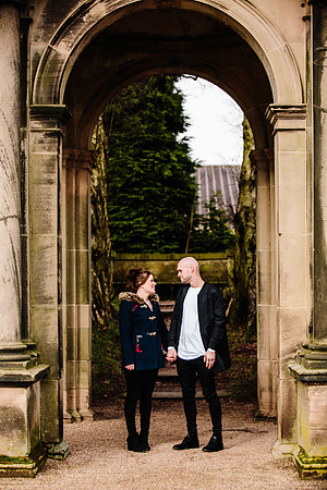 Trentham Gardens - Engagement Shoot - Staffordshire Wedding Photographer-33