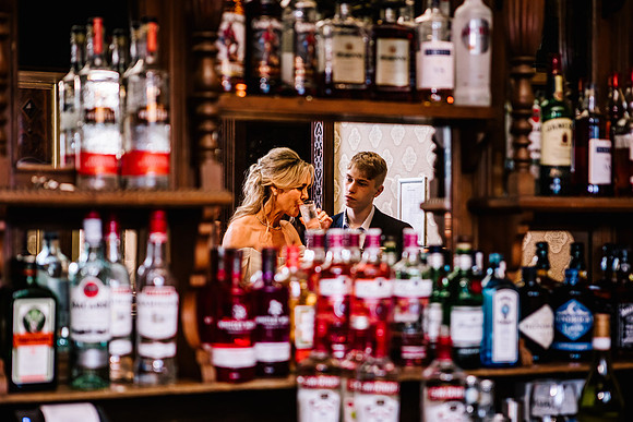 Crewe Hall Reception - Shireen & Paul-35