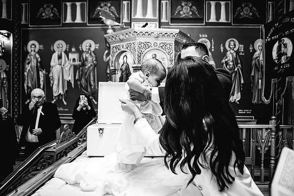 Greek Orthodox Cheristening - Staffordshire Event Photography-273