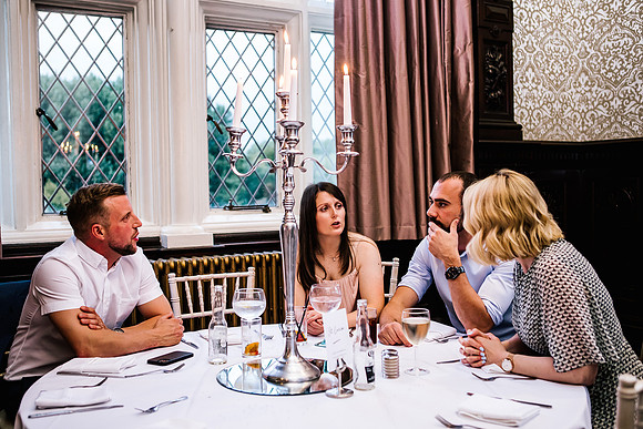 Crewe Hall Reception - Shireen & Paul-141
