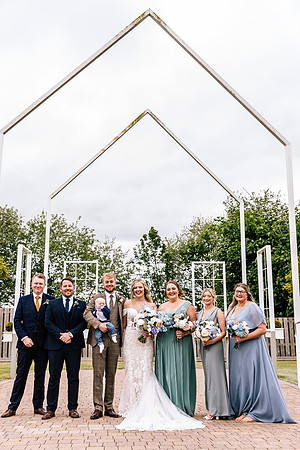 Alcumlow Wedding Barn Photography - Aimee & Mike-491