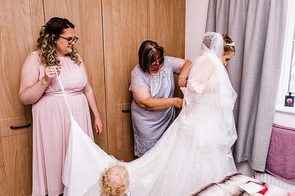 Manor House Hotel - Alsager Wedding - Louise & Jack-157