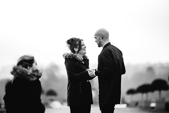 Trentham Gardens - Engagement Shoot - Staffordshire Wedding Photographer-19