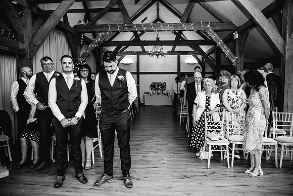 Sandhole Oak Barn Wedding Photography - Becky & Sam-186