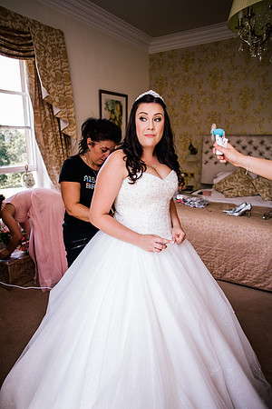 Upper House Barlaston Wedding Photography - Danielle & Alex-276