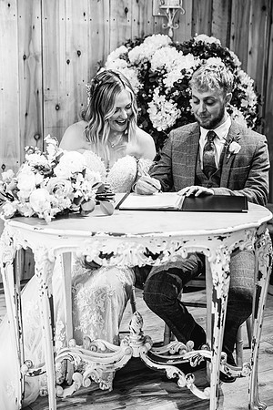Alcumlow Wedding Barn Photography - Aimee & Mike-340