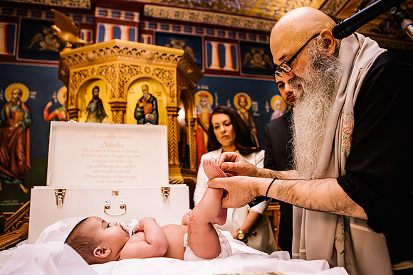 Greek Orthodox Cheristening - Staffordshire Event Photography-217