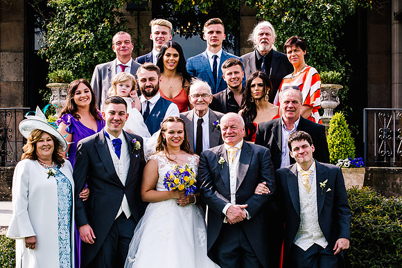Rookery Hall Wedding Photography - Samantha & Simon-599