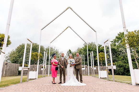 Alcumlow Wedding Barn Photography - Aimee & Mike-472