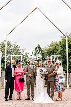 Alcumlow Wedding Barn Photography - Aimee & Mike-505