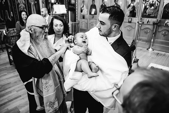 Greek Orthodox Cheristening - Staffordshire Event Photography-255