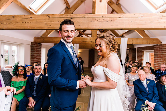Hanbury Barn Wedding Photography - Hannah & Adam-316