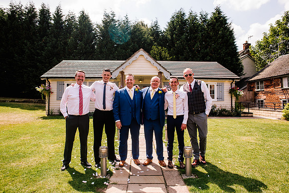 Slaters Country Inn Wedding Photography - Brian & Keith -272
