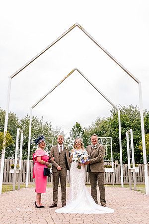 Alcumlow Wedding Barn Photography - Aimee & Mike-471