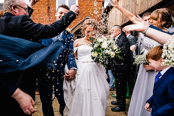 Hanbury Barn Wedding Photography - Hannah & Adam-391
