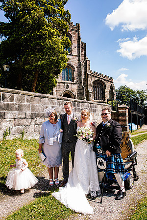 Manor House Hotel - Alsager Wedding - Louise & Jack-344