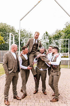 Alcumlow Wedding Barn Photography - Aimee & Mike-529