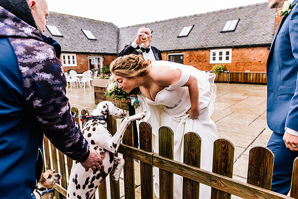 Hanbury Barn Wedding Photography - Hannah & Adam-409