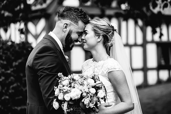 Cheshire Wedding Photography - The Manor House Hotel - Steph & Rich-368