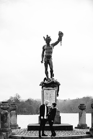 Trentham Gardens - Engagement Shoot - Staffordshire Wedding Photographer-71