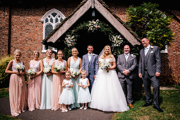 The Oak Tree Of Peover Wedding Photography - Cheshire Wedding Photographer-376