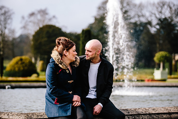 Trentham Gardens - Engagement Shoot - Staffordshire Wedding Photographer-4