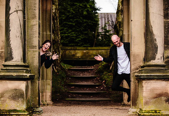 Trentham Gardens - Engagement Shoot - Staffordshire Wedding Photographer-39