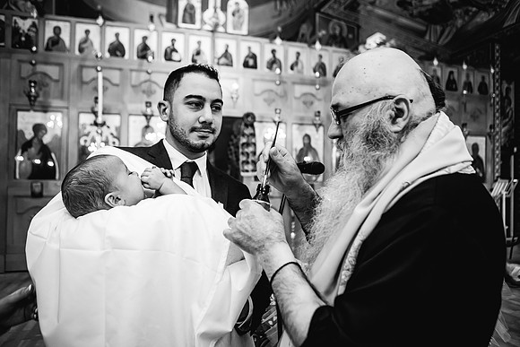 Greek Orthodox Cheristening - Staffordshire Event Photography-254