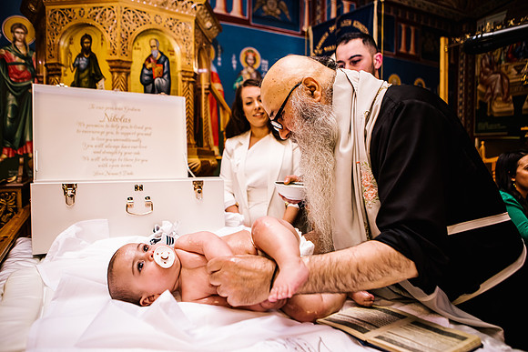 Greek Orthodox Cheristening - Staffordshire Event Photography-223