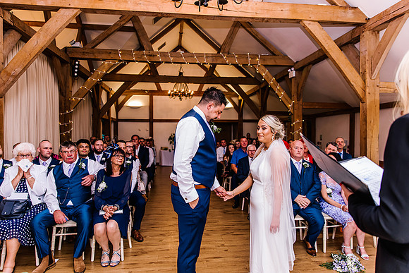 Sandhole Oak Barn Wedding Photography - Becky & Sam-218