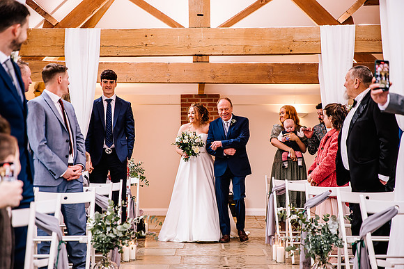 Hanbury Barn Wedding Photography - Hannah & Adam-293