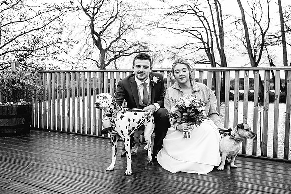 Hanbury Barn Wedding Photography - Hannah & Adam-546