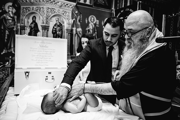 Greek Orthodox Cheristening - Staffordshire Event Photography-226