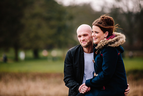 Trentham Gardens - Engagement Shoot - Staffordshire Wedding Photographer-68