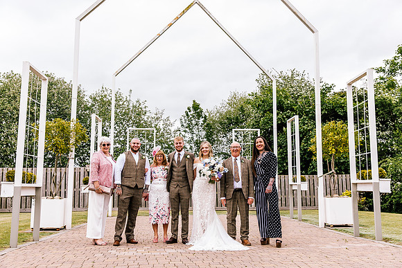 Alcumlow Wedding Barn Photography - Aimee & Mike-499