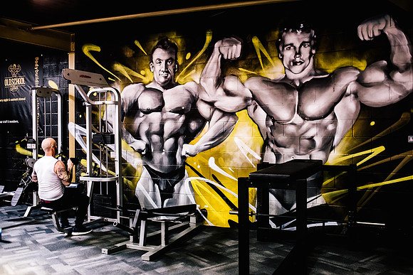Staffordshire Fitness Photography - THe Fitness At Old School Jims Bodybuilding & Fitness - PT Shoot-19