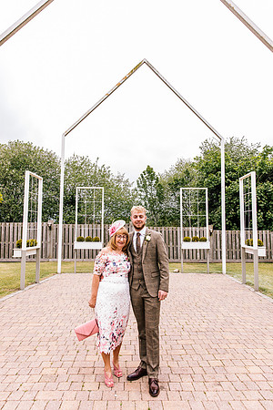Alcumlow Wedding Barn Photography - Aimee & Mike-606