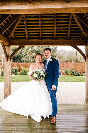 Hanbury Barn Wedding Photography - Hannah & Adam-507