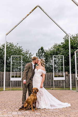 Alcumlow Wedding Barn Photography - Aimee & Mike-649
