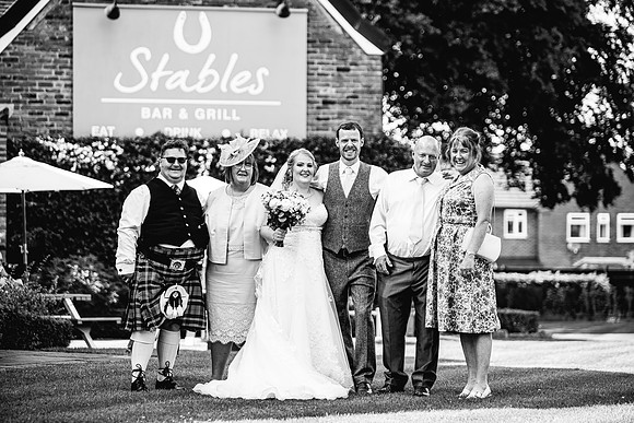 Manor House Hotel - Alsager Wedding - Louise & Jack-451