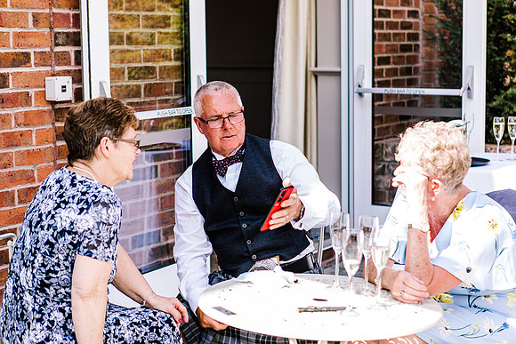 Manor House Hotel - Alsager Wedding - Louise & Jack-434