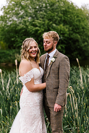 Alcumlow Wedding Barn Photography - Aimee & Mike-677